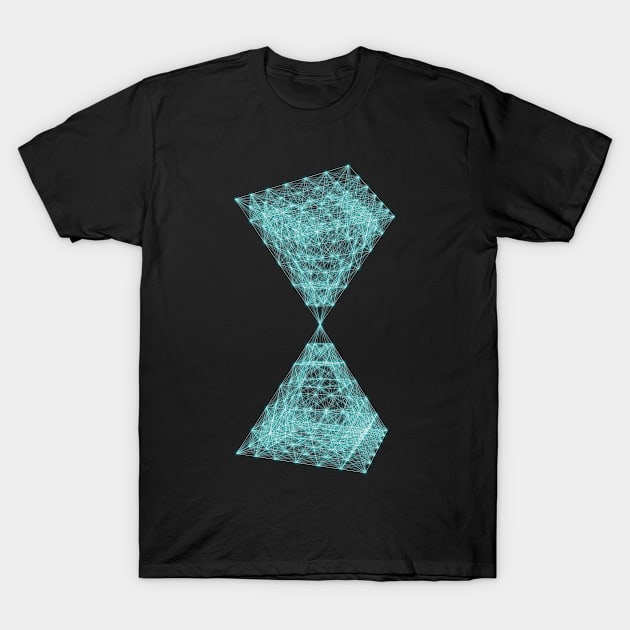 2 Egyptian high tech pyramids T-Shirt by TONYSTUFF